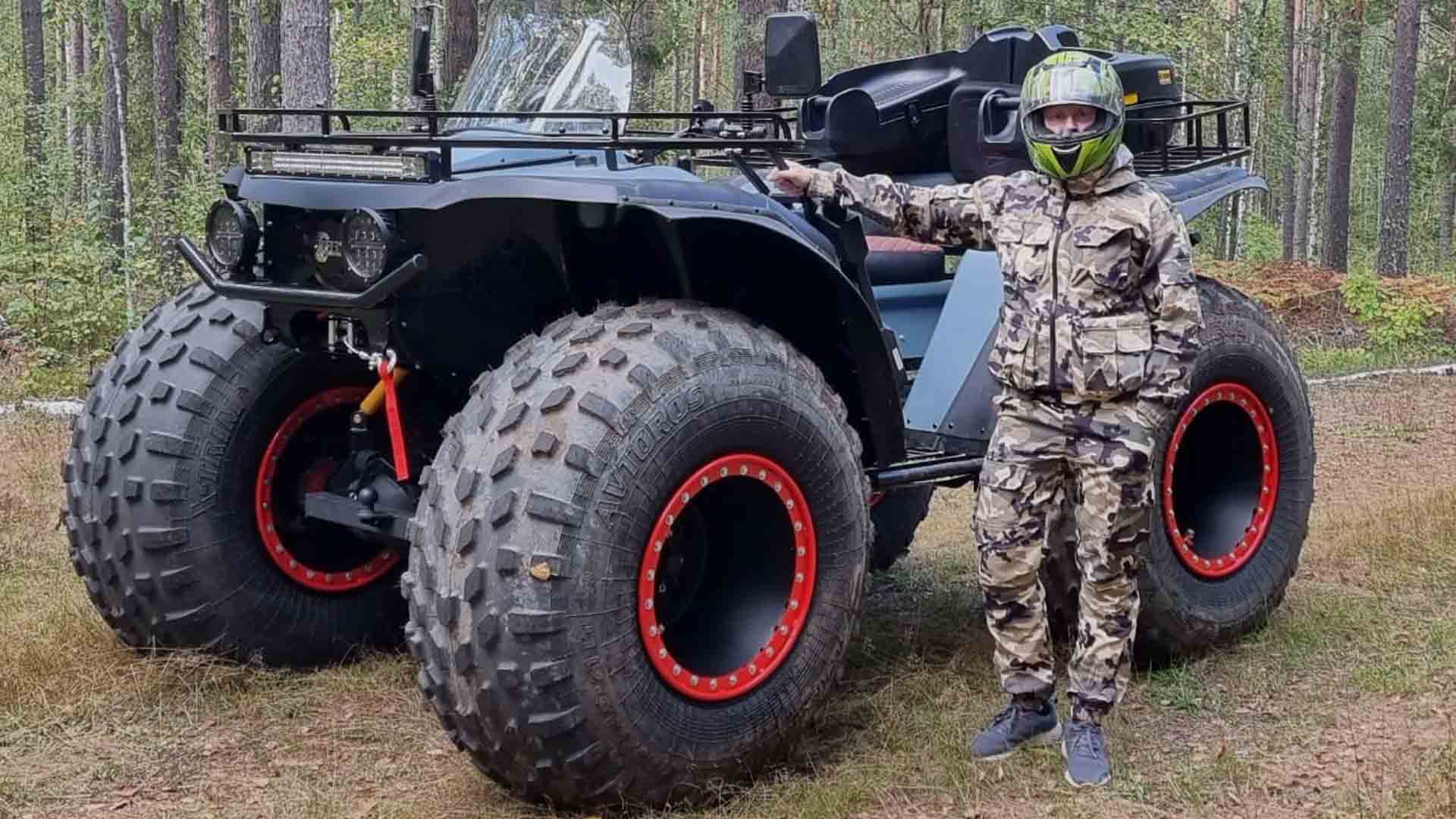 прокат больших квадроциклов в Москве
